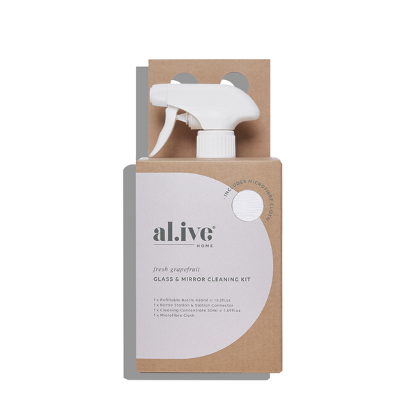 al.ive Glass & Mirror Cleaning kit