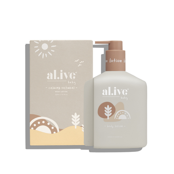al.ive Baby Body Lotion - Calming Oatmeal