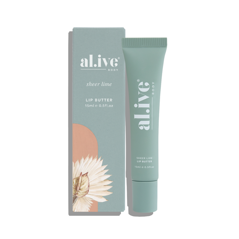 al.ive Lip butter - Sheer Lime