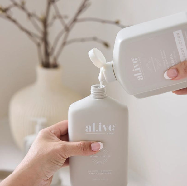 New  650ml Lotion Refill - Sea Cotton & Coconut