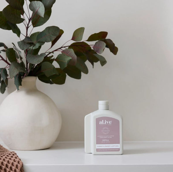 650ml Lotion Refill - Raspberry Blossom & Juniper