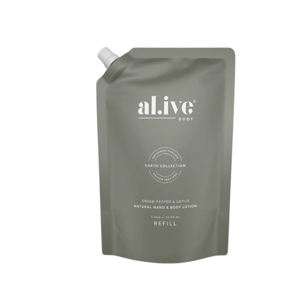 Al.ive Refill  - Hand & Body Lotion Al.ive Refill Hand & Body Lotion Green Pepper & Lotus