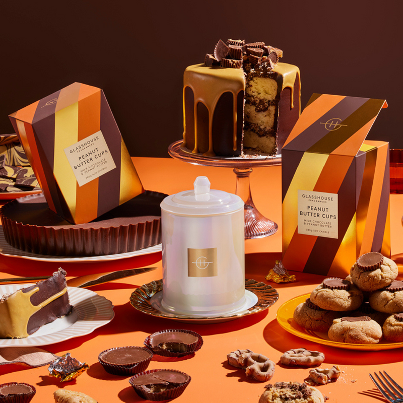 Glasshouse Peanut Butter Chips Candle