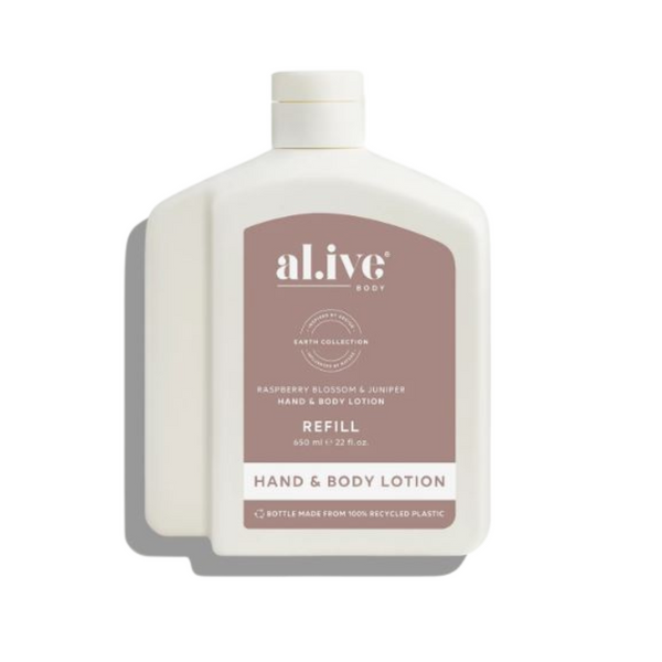 650ml Lotion Refill - Raspberry Blossom & Juniper