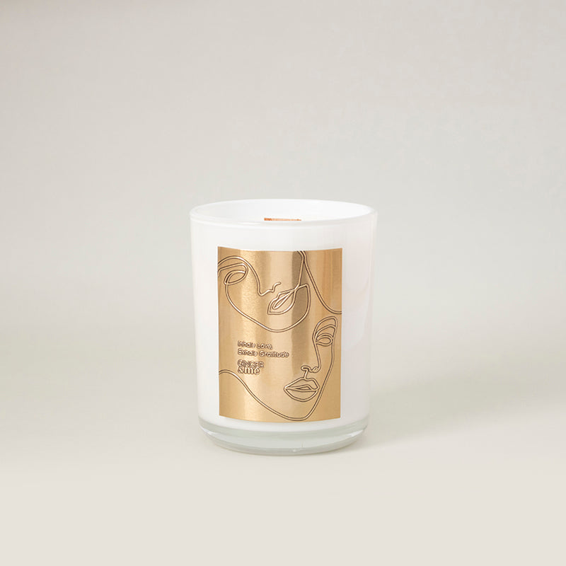 Mindfulness candle - Grateful: Coconut & Vanilla