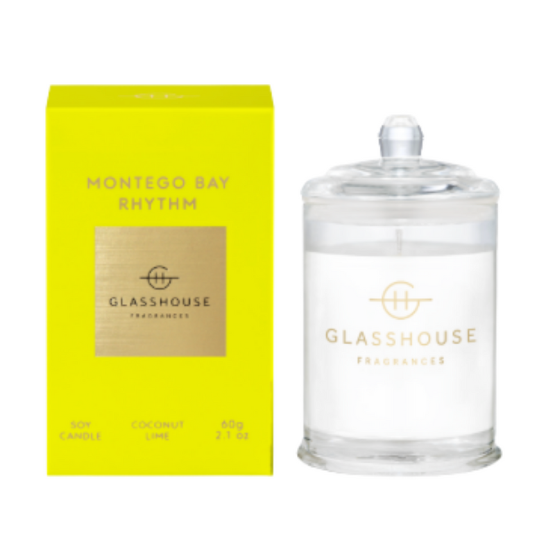 Glasshouse Fragrances 60g Triple Scented Soy Candle