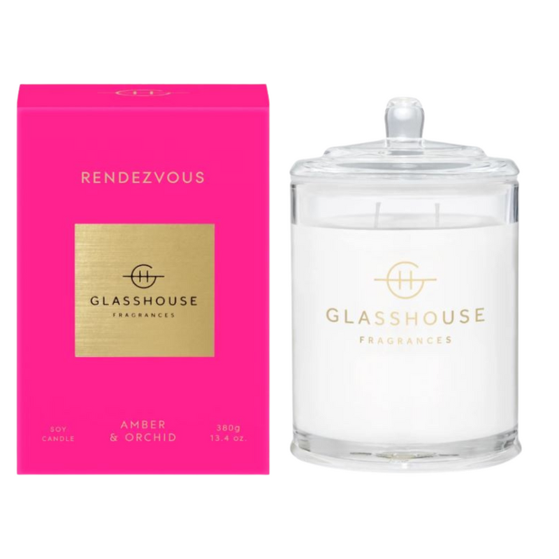 Glasshouse Fragrances 380g Triple Scented Soy Candle