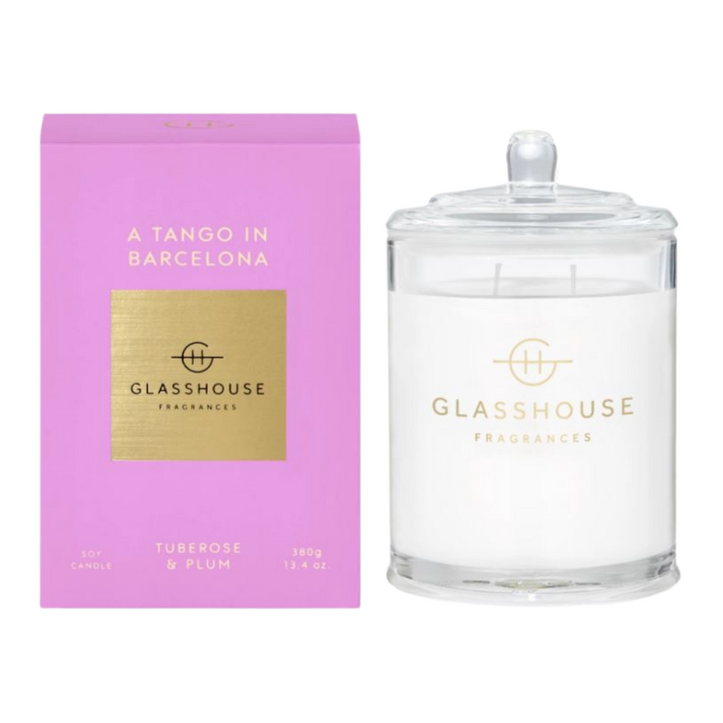 Glasshouse Fragrances 380g Triple Scented Soy Candle