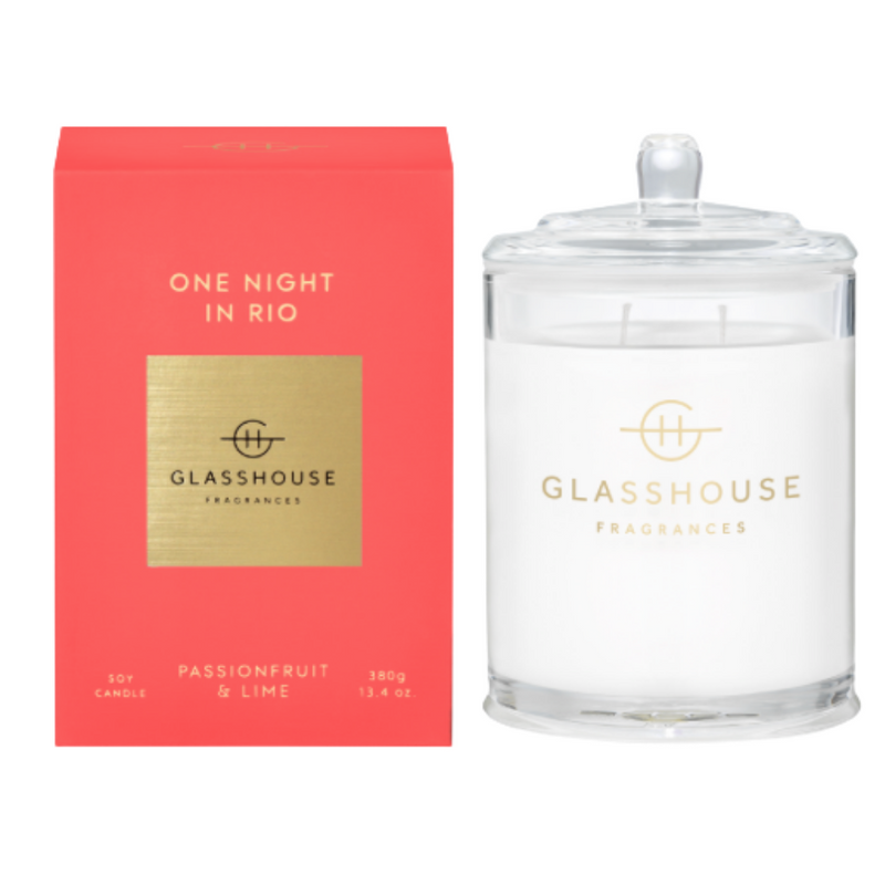 Glasshouse Fragrances 380g Triple Scented Soy Candle